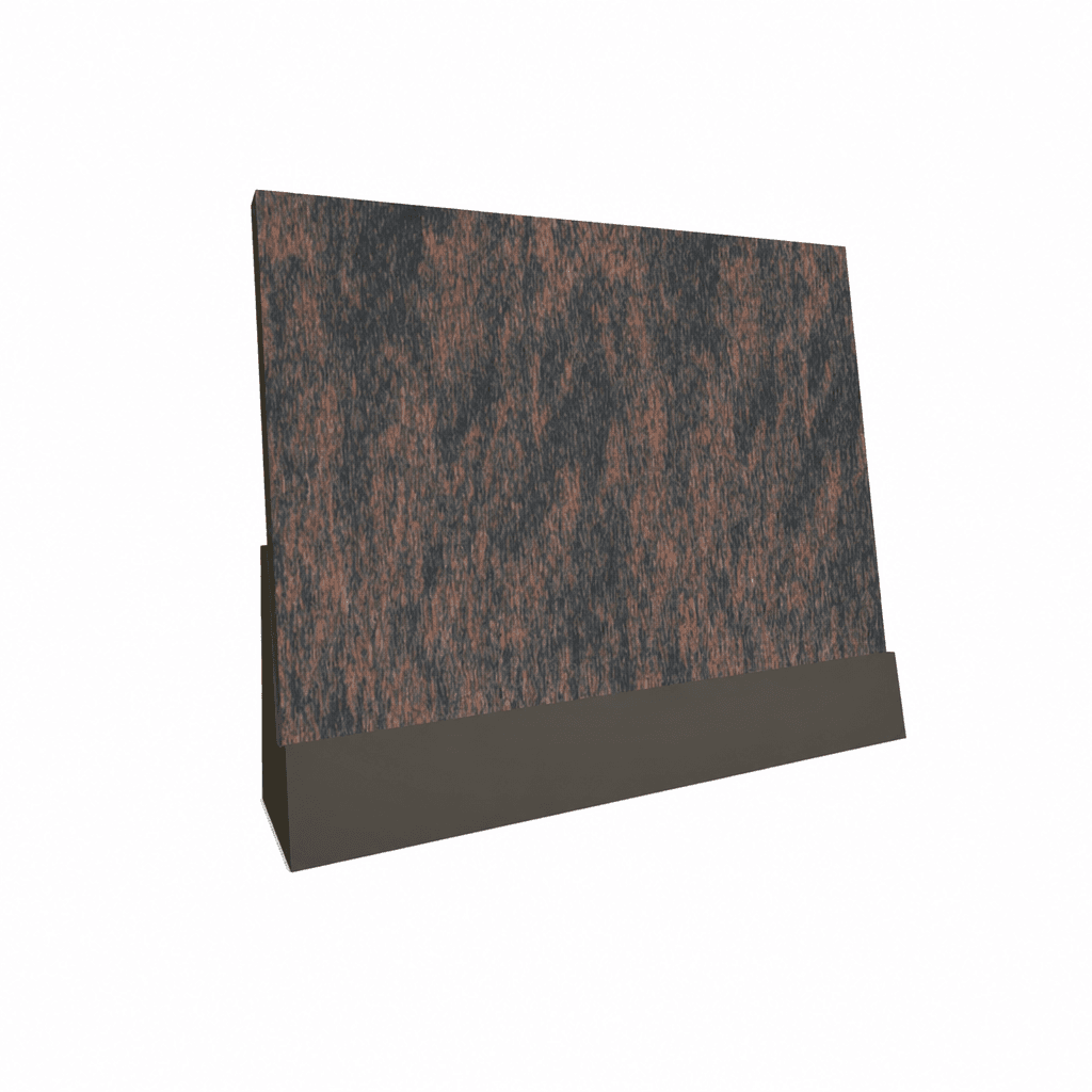 Piemiņas plāksne 30x350x450 AA (ar pilnu gravējumu)
